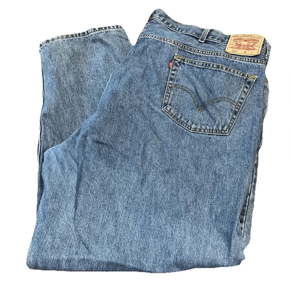 Levi's Relaxed Fit Blue Denim Jeans